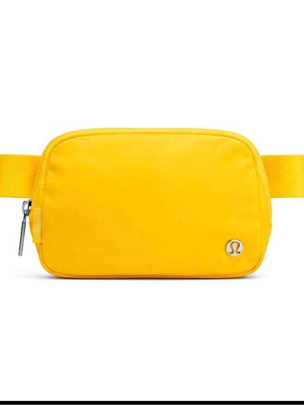 Lululemon Everywhere Belt Bag Lemon/Silver